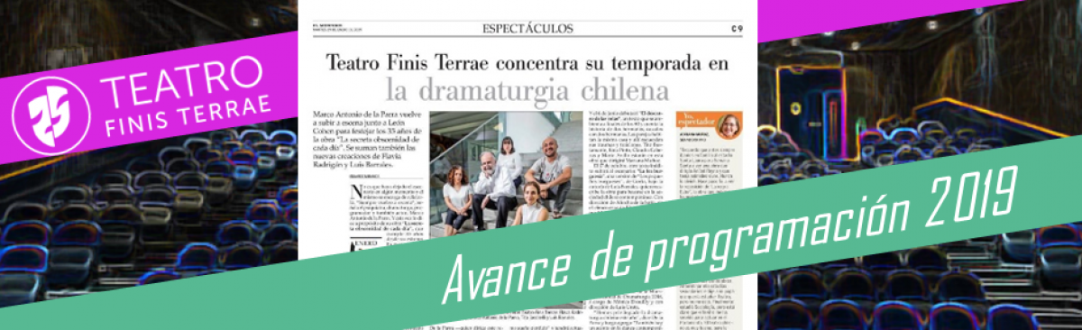 Descubre la programación 2019